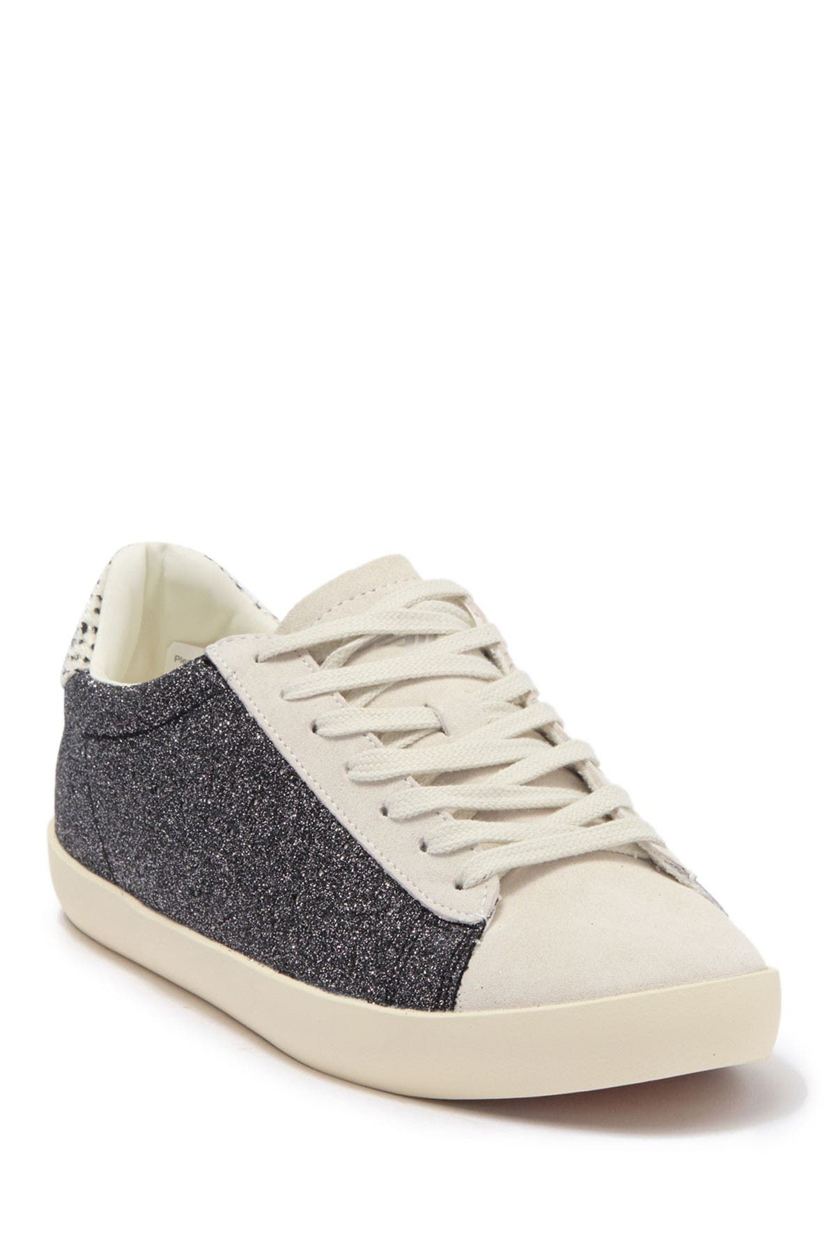 Nova Glitter Leather Sneaker, Alternate, color, GLITTER