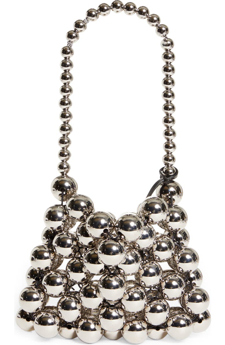 Jil Sander Sphere Beaded Top Handle Bag, Main, color,