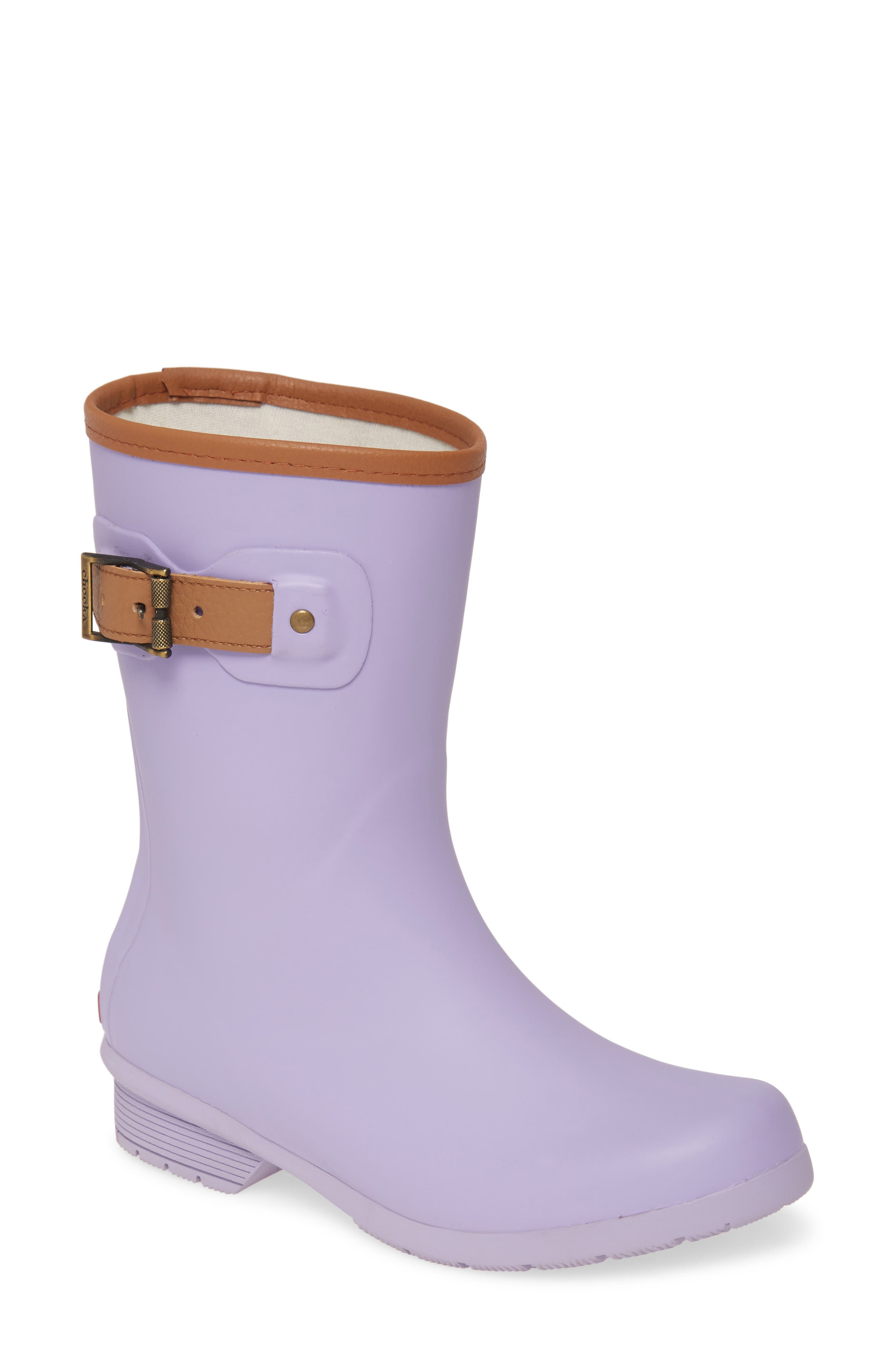 Chooka City Solid Mid Height Rain Boot, Main, color, 