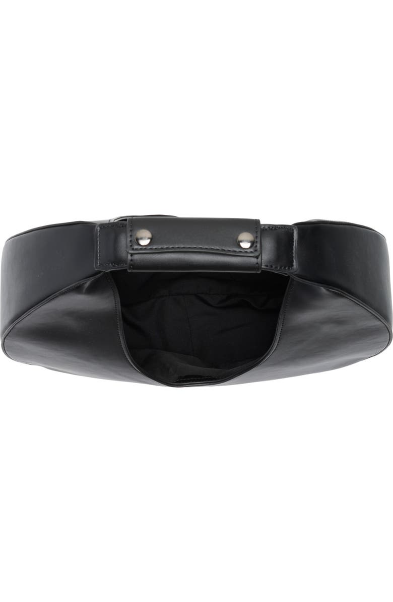 BCBG Structured Hobo Bag, Alternate, color, Black