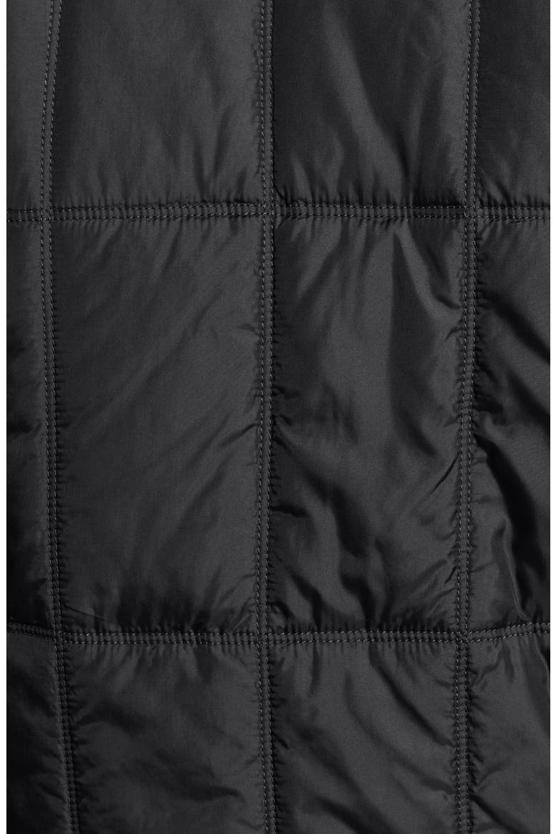 'Olos' Insulated Quilted Jacket, Alternate, color, TNF BLACK