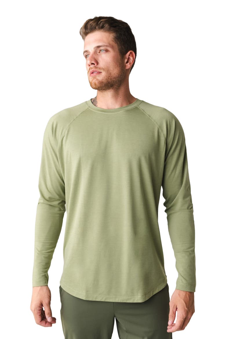 Adapt Long Sleeve, Alternate, color, Matcha