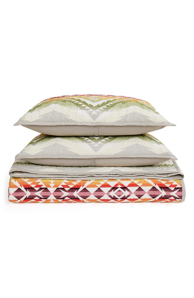 Pendleton Cascadia Coverlet & Shams Set, Main, color, 