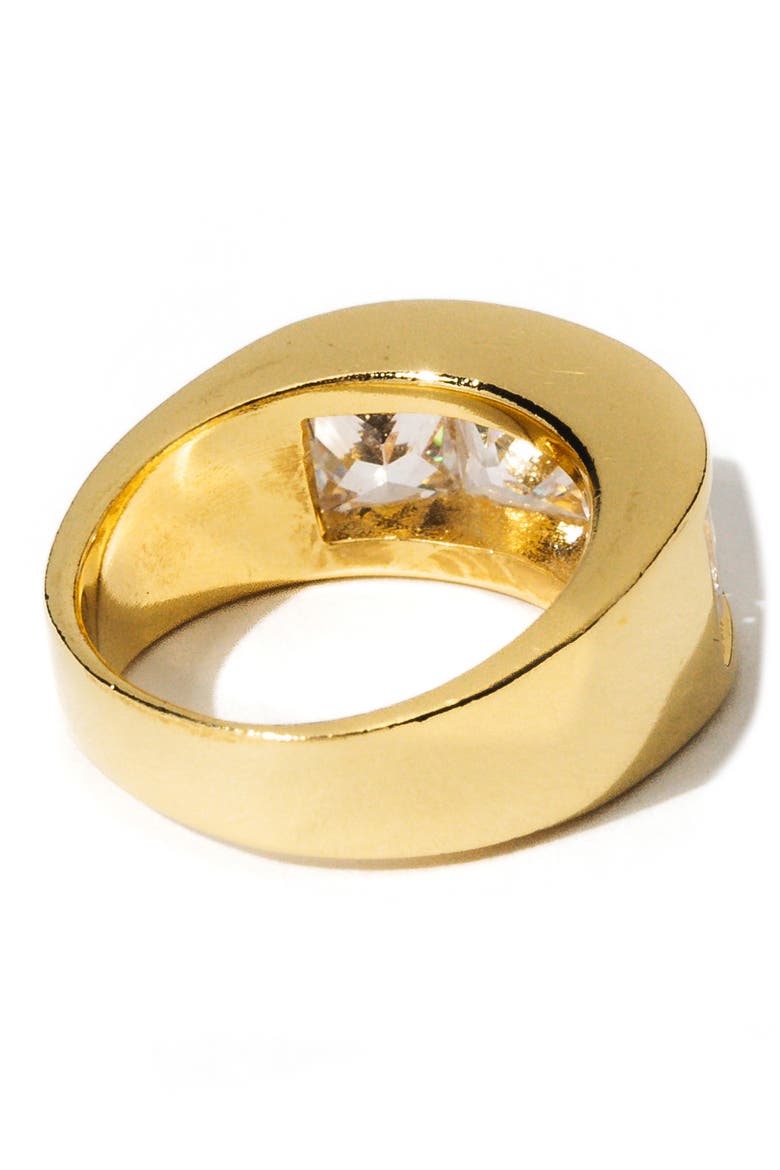 The Gaudy Cocktail Ring, Alternate, color, GOLD