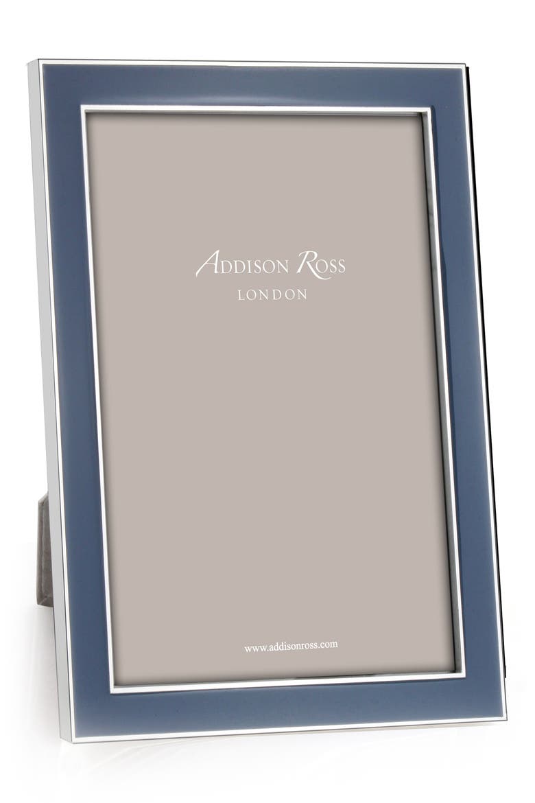 Enamel Picture Frame, Main, color, BLUE