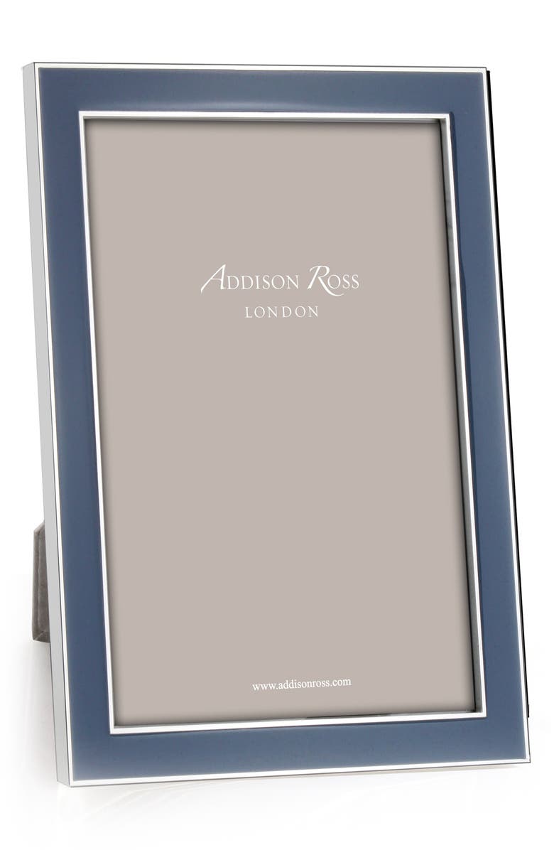 Addison Ross London Enamel Picture Frame, Main, color, Blue