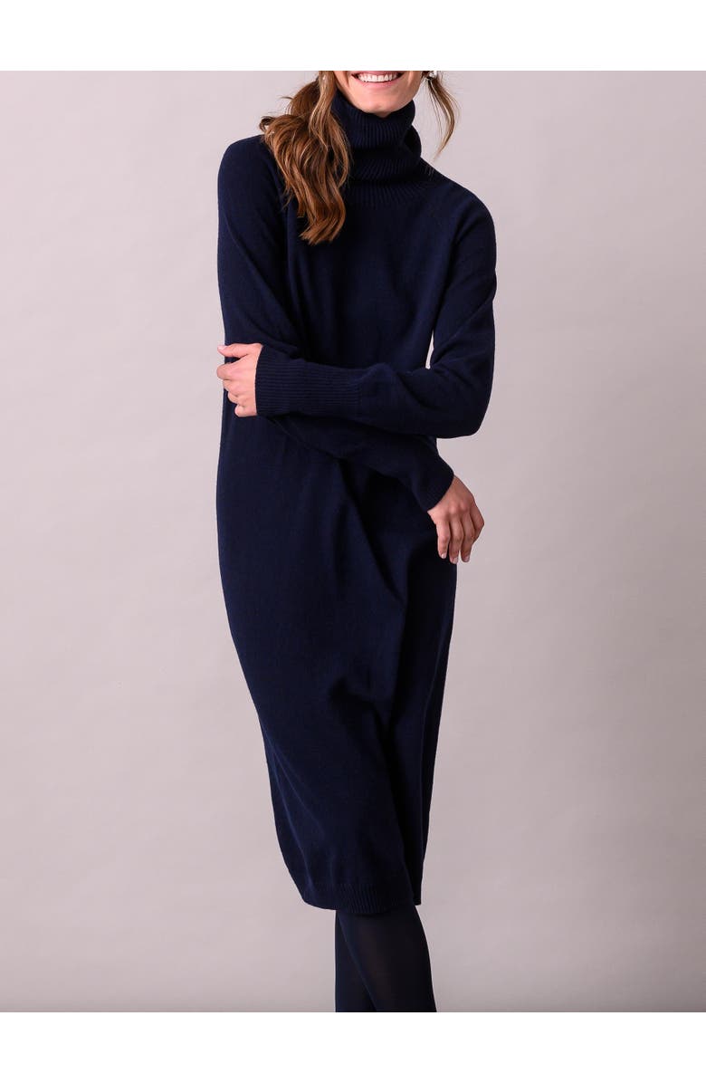 Celtic & Co. Supersoft Midi Turtleneck Dress, Alternate, color, 