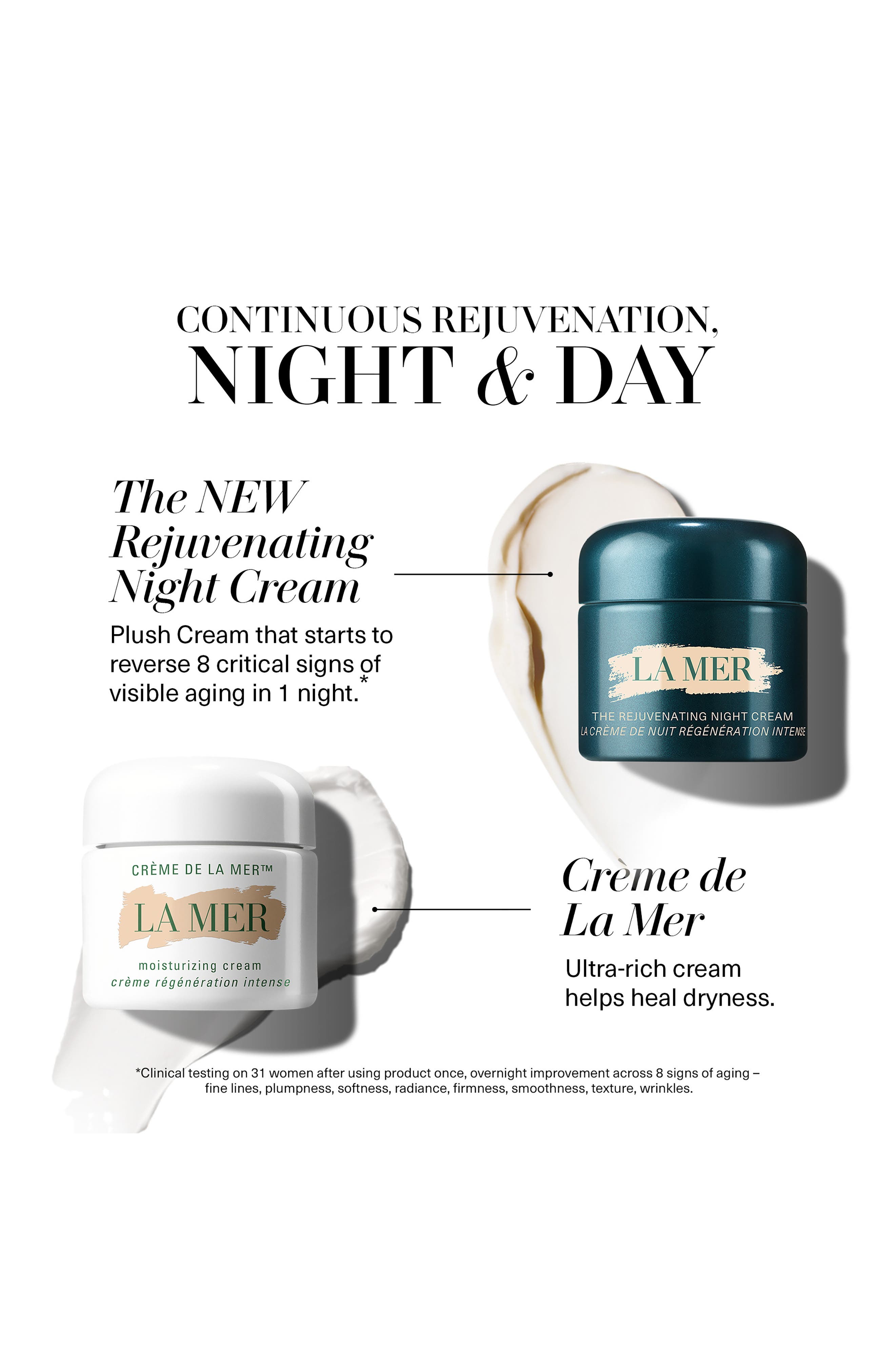 La Mer Rejuvenating Night Cream with Marine Retinol Alternative