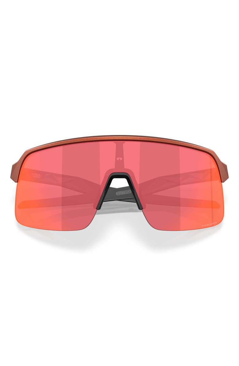 Oakley Sutro 39mm Polarized Rectangular Sunglasses, Alternate, color, Fire Orange