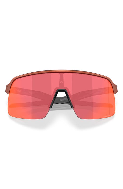 Oakley Sutro 39mm Polarized Rectangular Sunglasses In Fire Orange