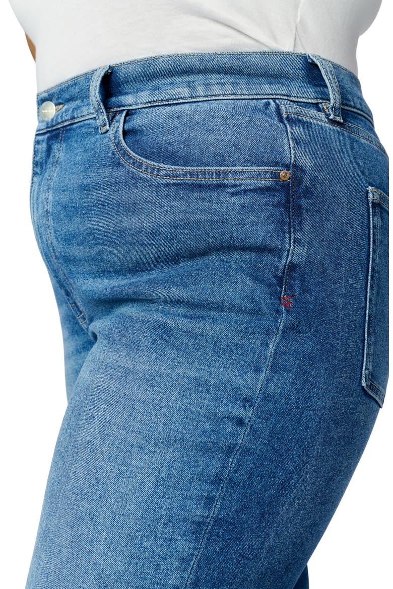 ASE High Waist Straight Leg Jeans, Alternate, color, EVER AFTER