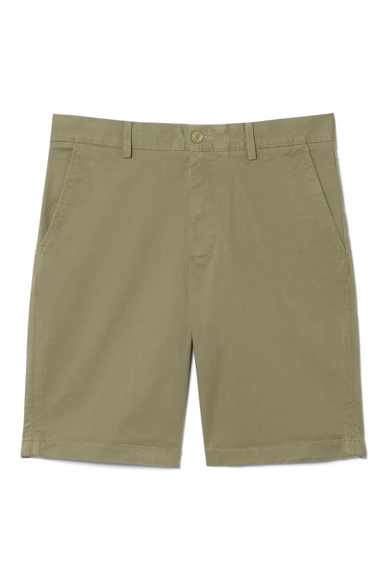 Twill Bermuda Chino Shorts, Alternate, color, KHAKI