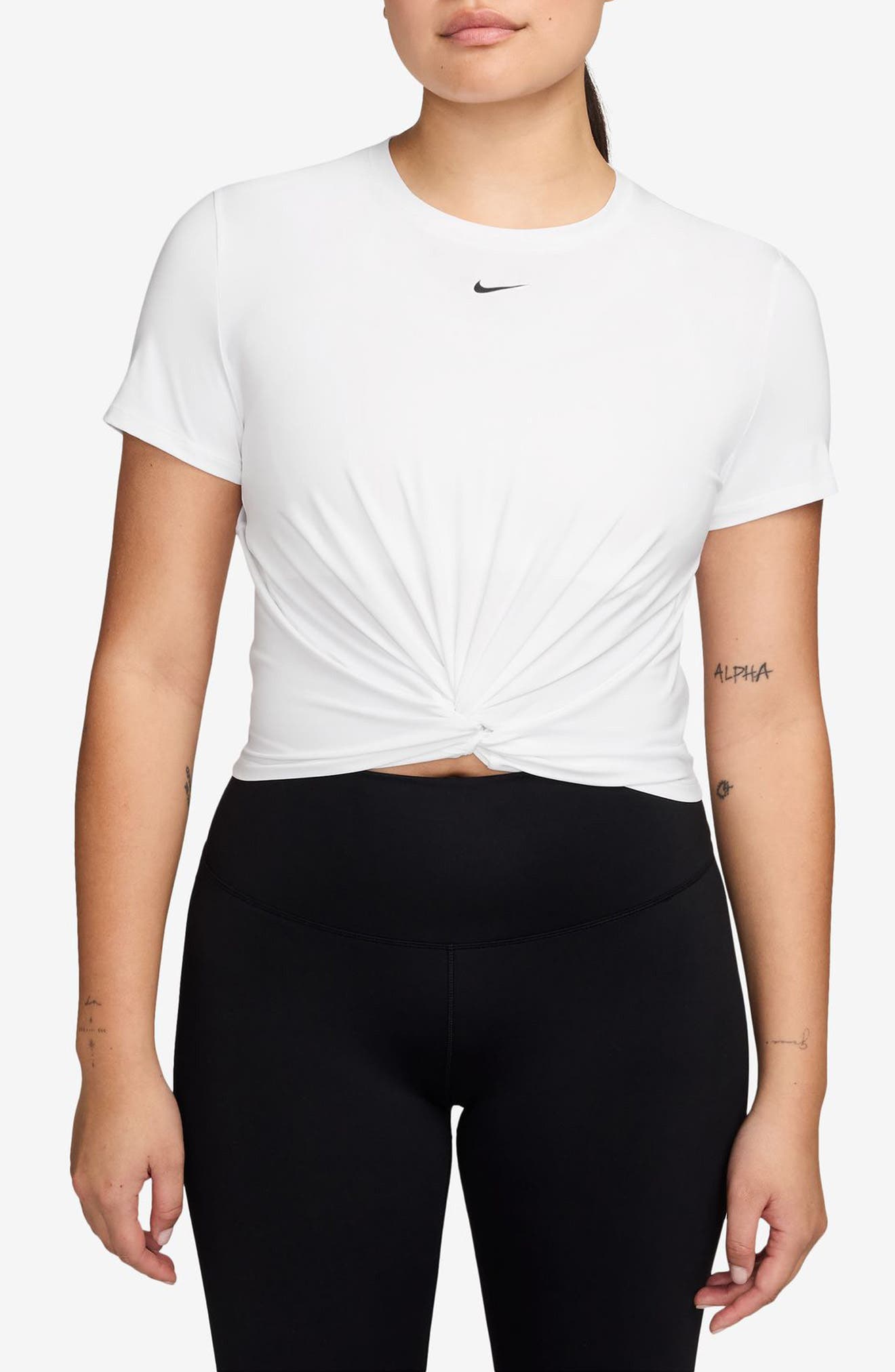 One Classic Dri-FIT Twist Front Top - image 3