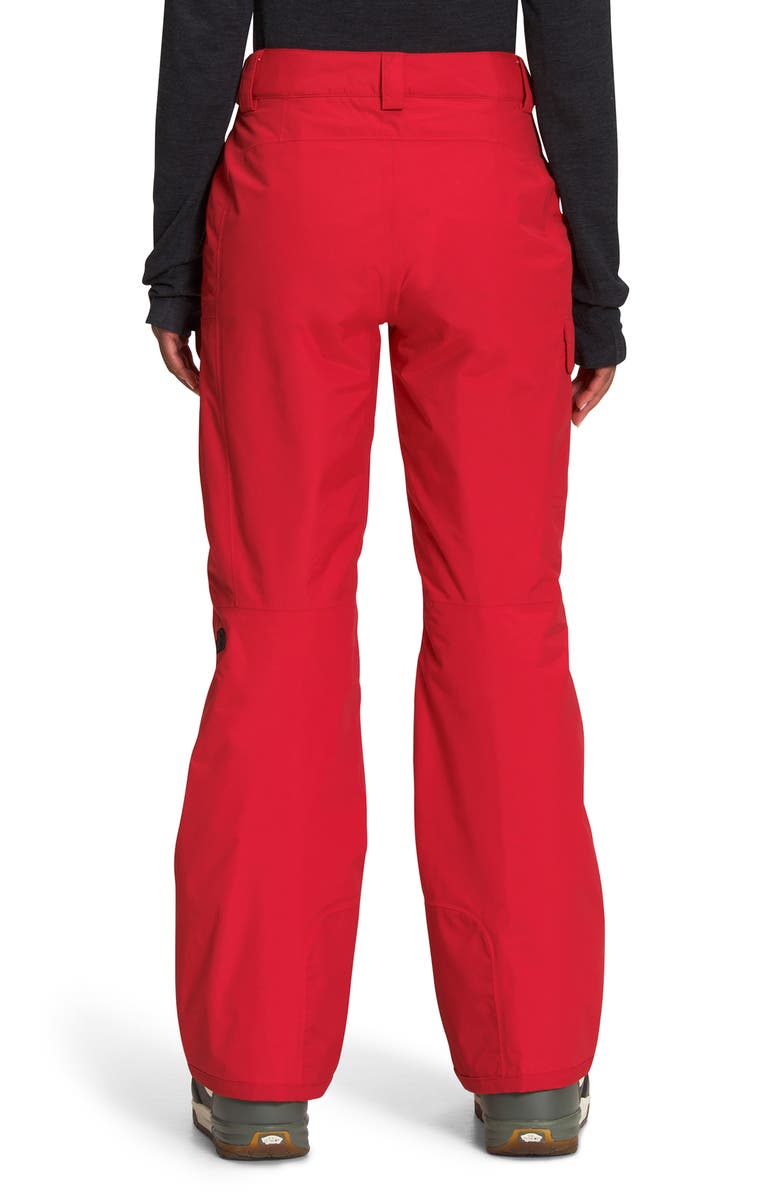 The North Face Freedom Waterproof Insulated Pants, Alternate, color, Tnf Red