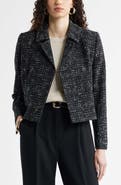Nordstrom Textured Cropped Jacket