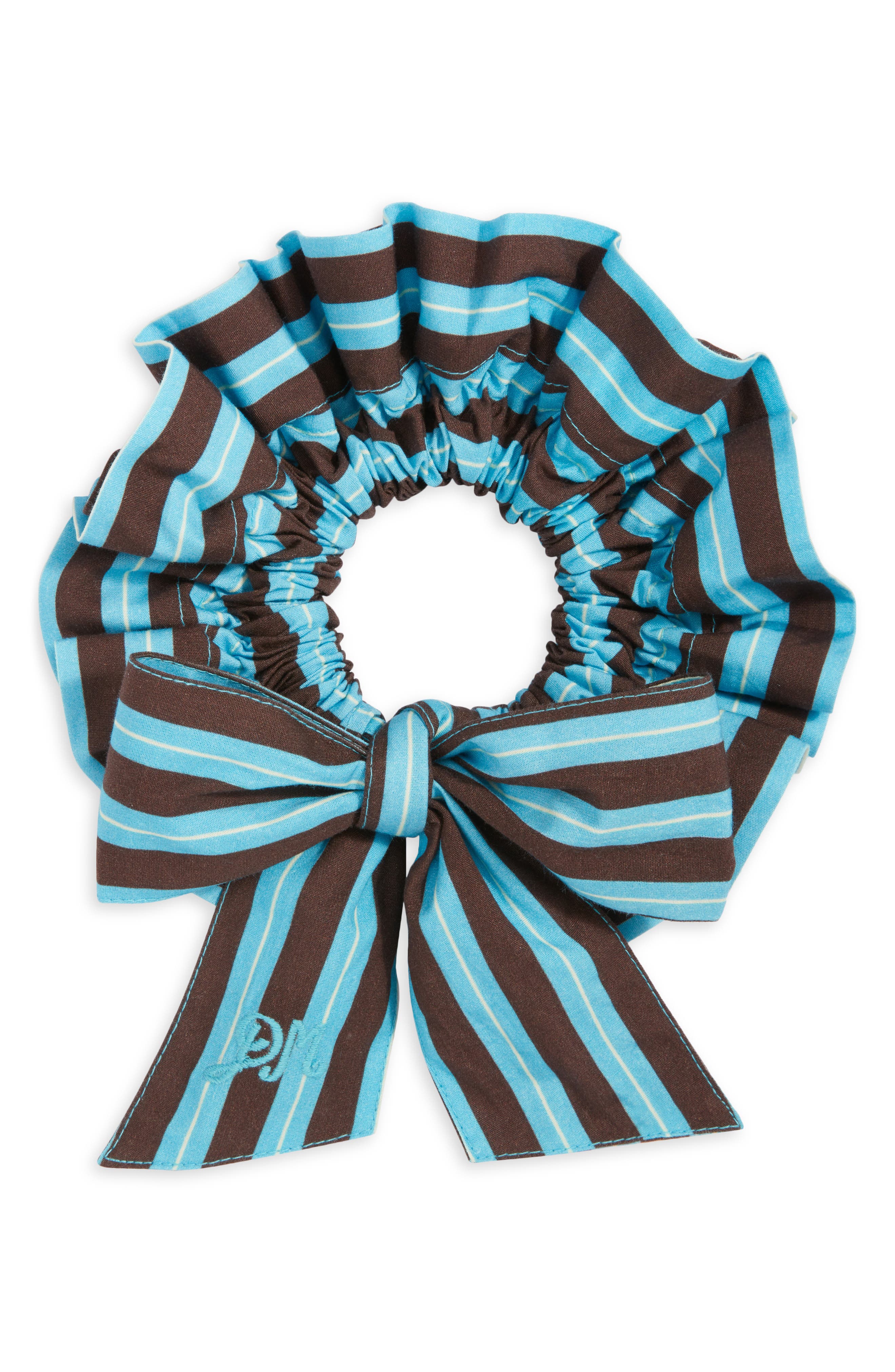 Damson Madder Large Garter Bun Wrap Scrunchie