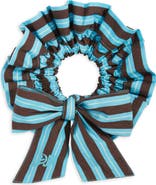 Damson Madder Large Garter Bun Wrap Scrunchie