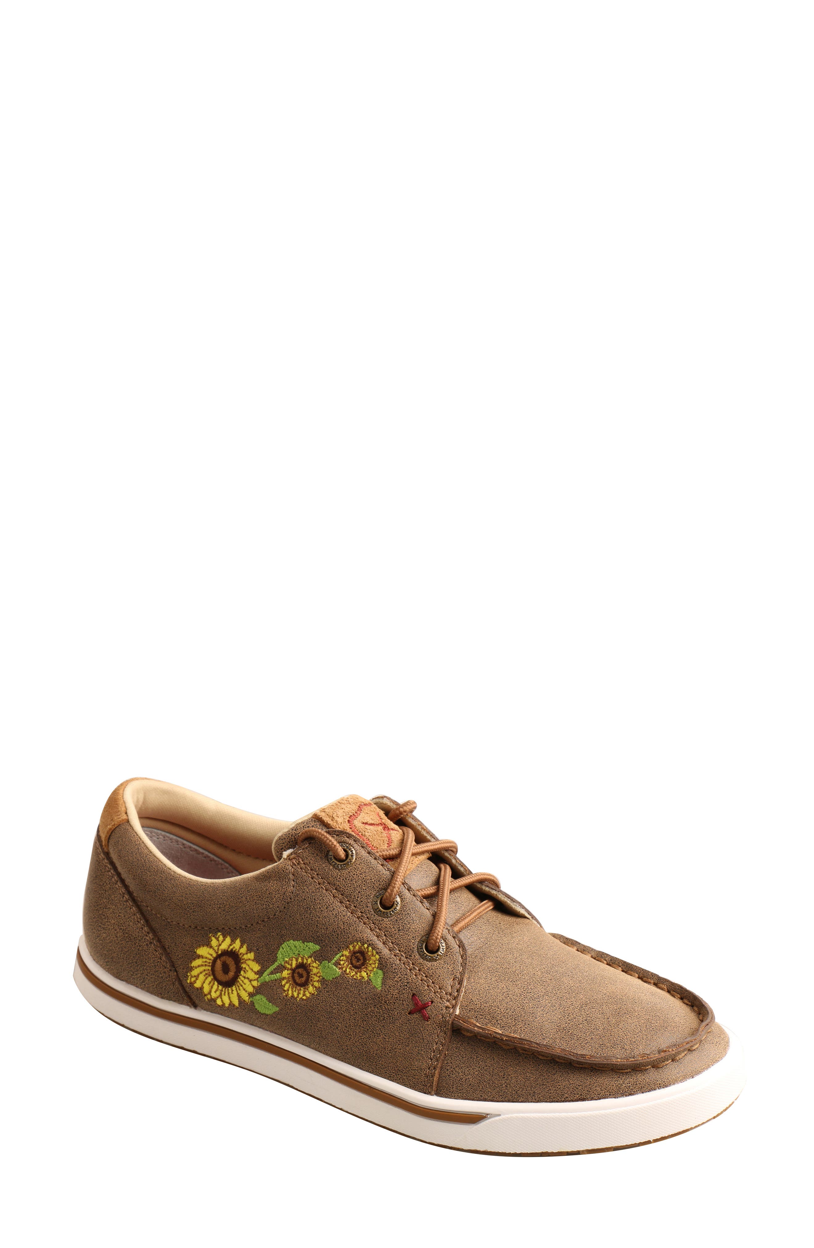Twisted X Kicks Sneaker, Main, color, Bomber Sunflower