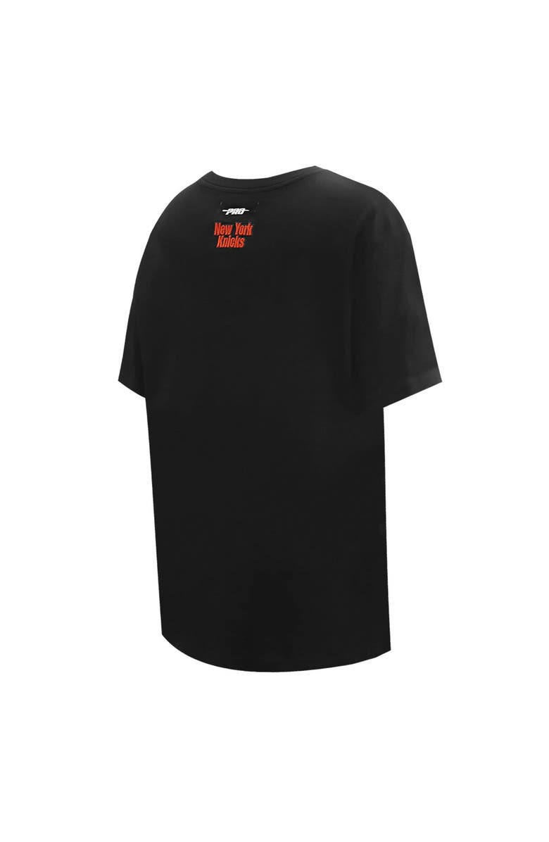 PRO STANDARD Women's Pro Standard Black New York Knicks Script Boyfriend T-Shirt, Alternate, color, 