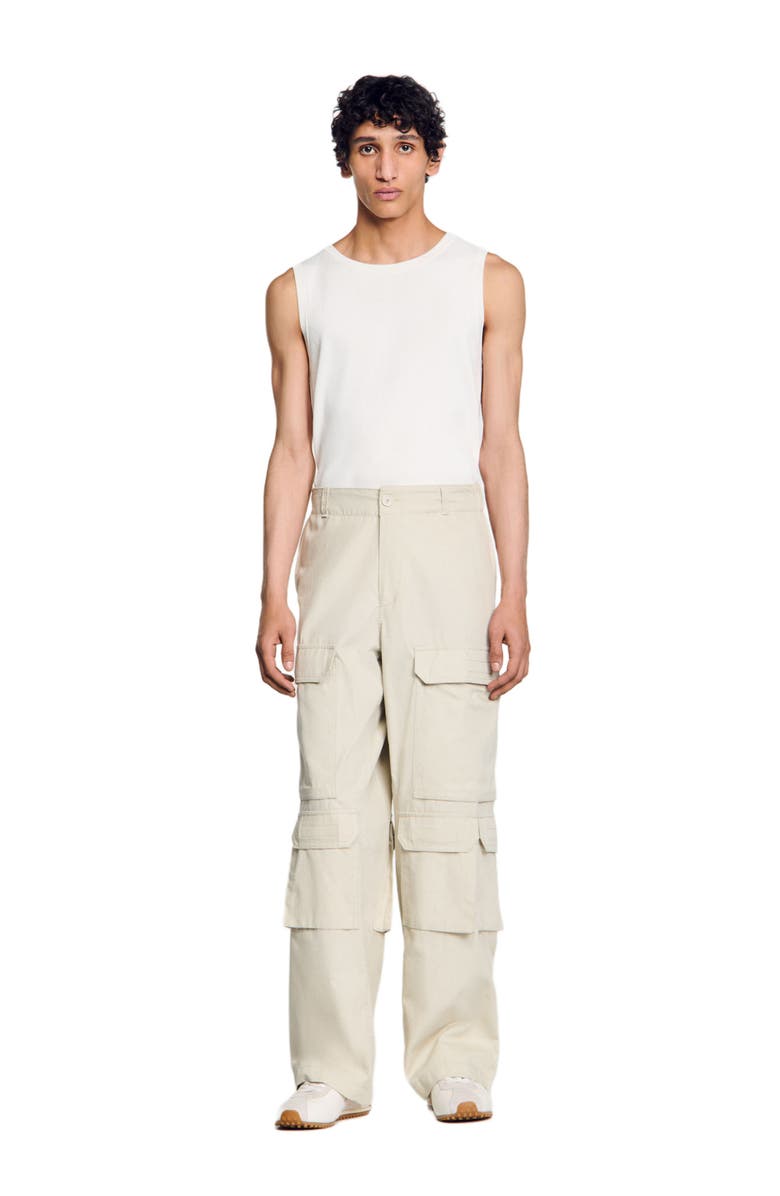 SANDRO Cargo trousers, Alternate, color, 