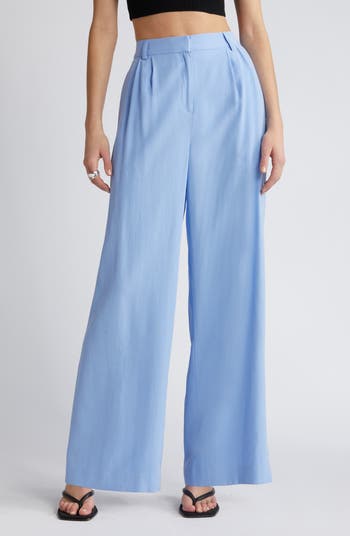 Open leg trousers hotsell