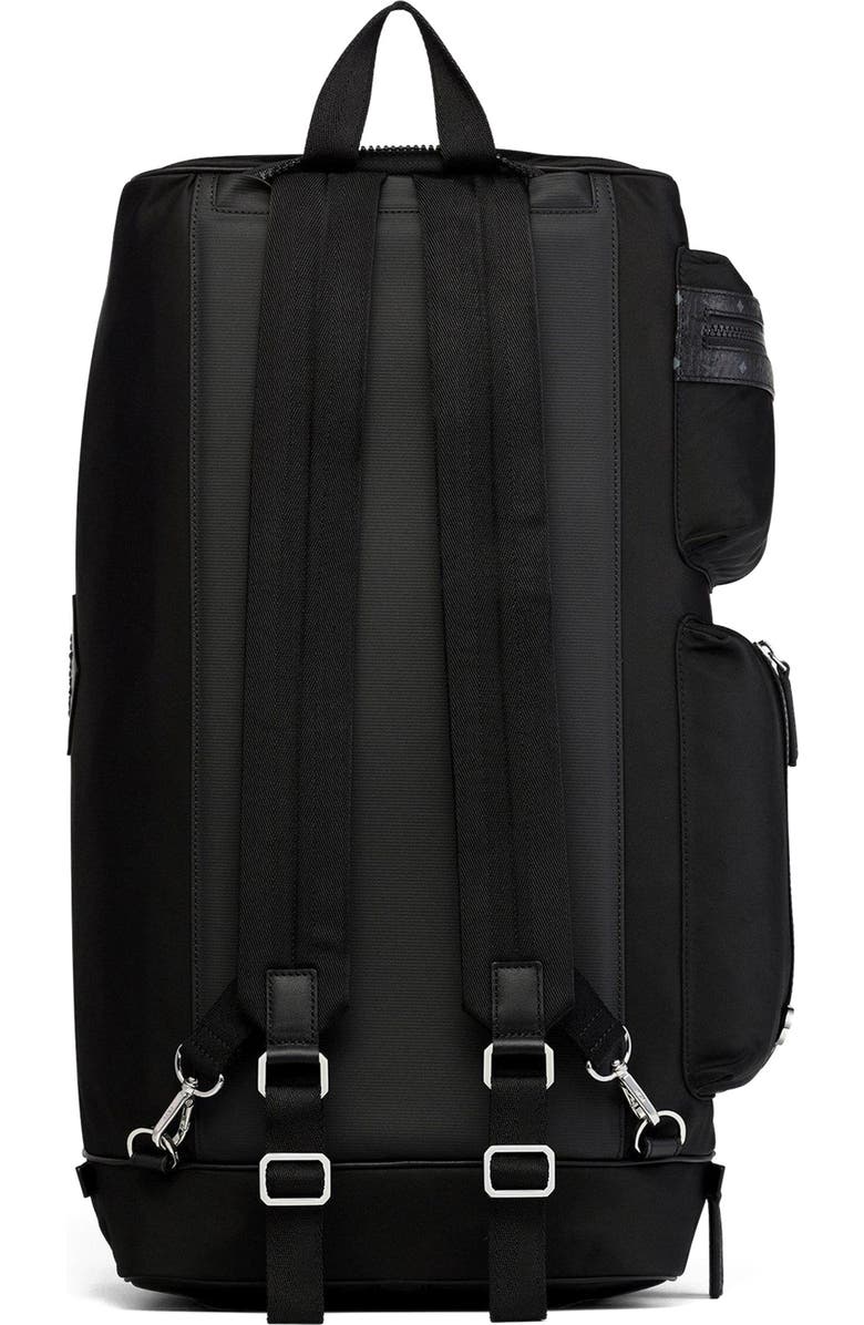 MCM Ottomar Weekender Backpack in ECONYL<sup>®</sup> and Leather, Alternate, color,