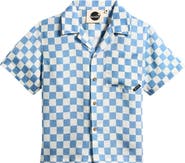 Boardies Kids' Liffy Check Camp Shirt