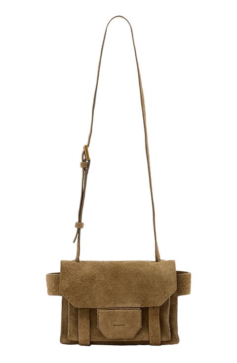 Mini Ursa Suede Crossbody Bag