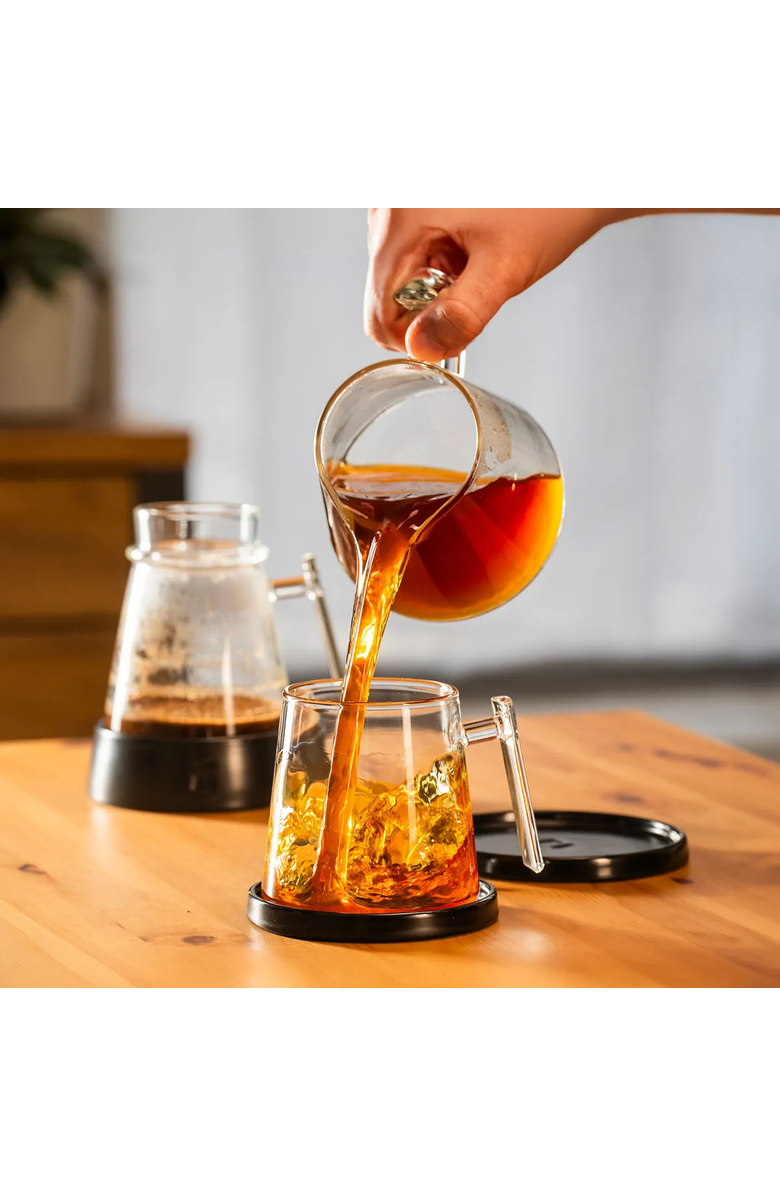 Uncommon Goods Purest Cup Pour Over Coffee Maker by Pure Over, Alternate, color, Clear