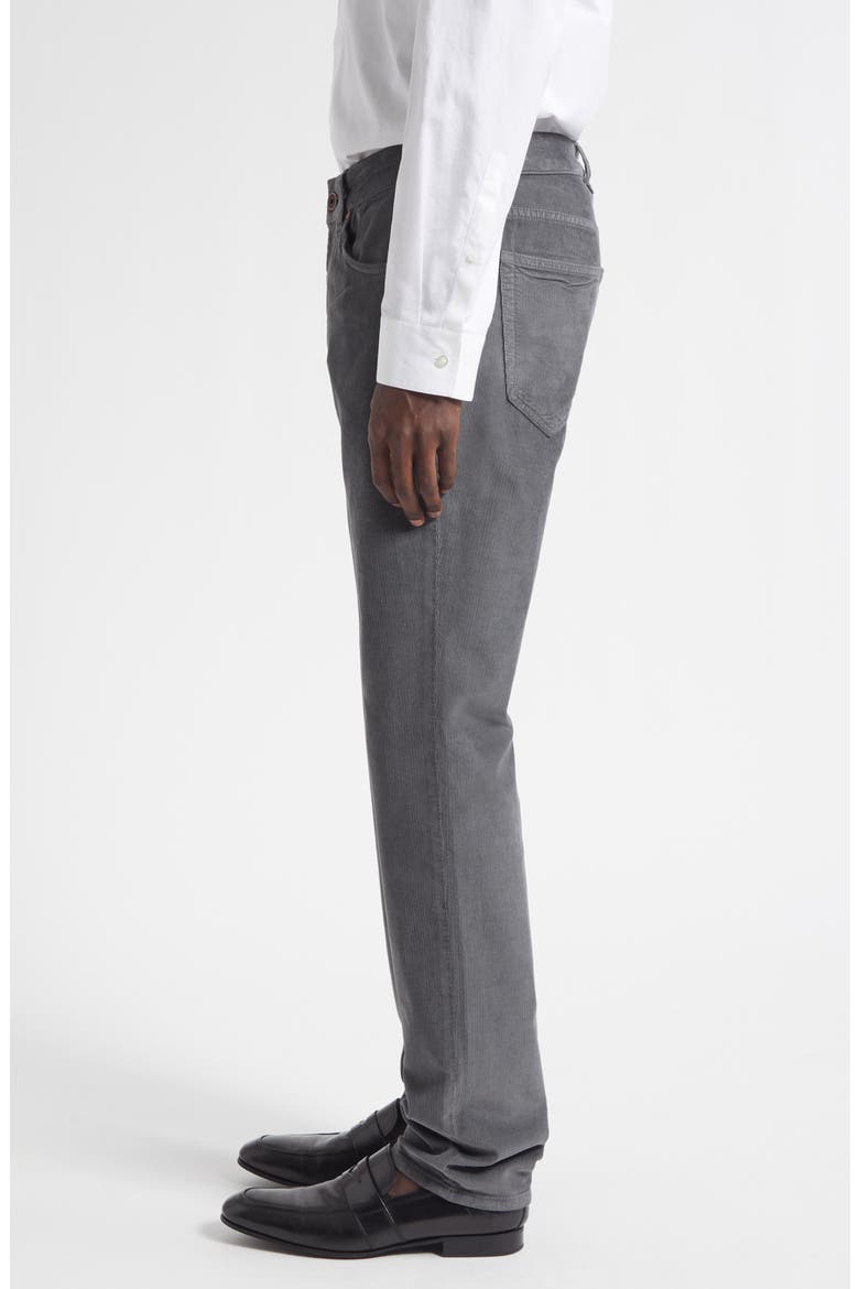 Fine Wale Corduroy Pants, Alternate, color, GREY
