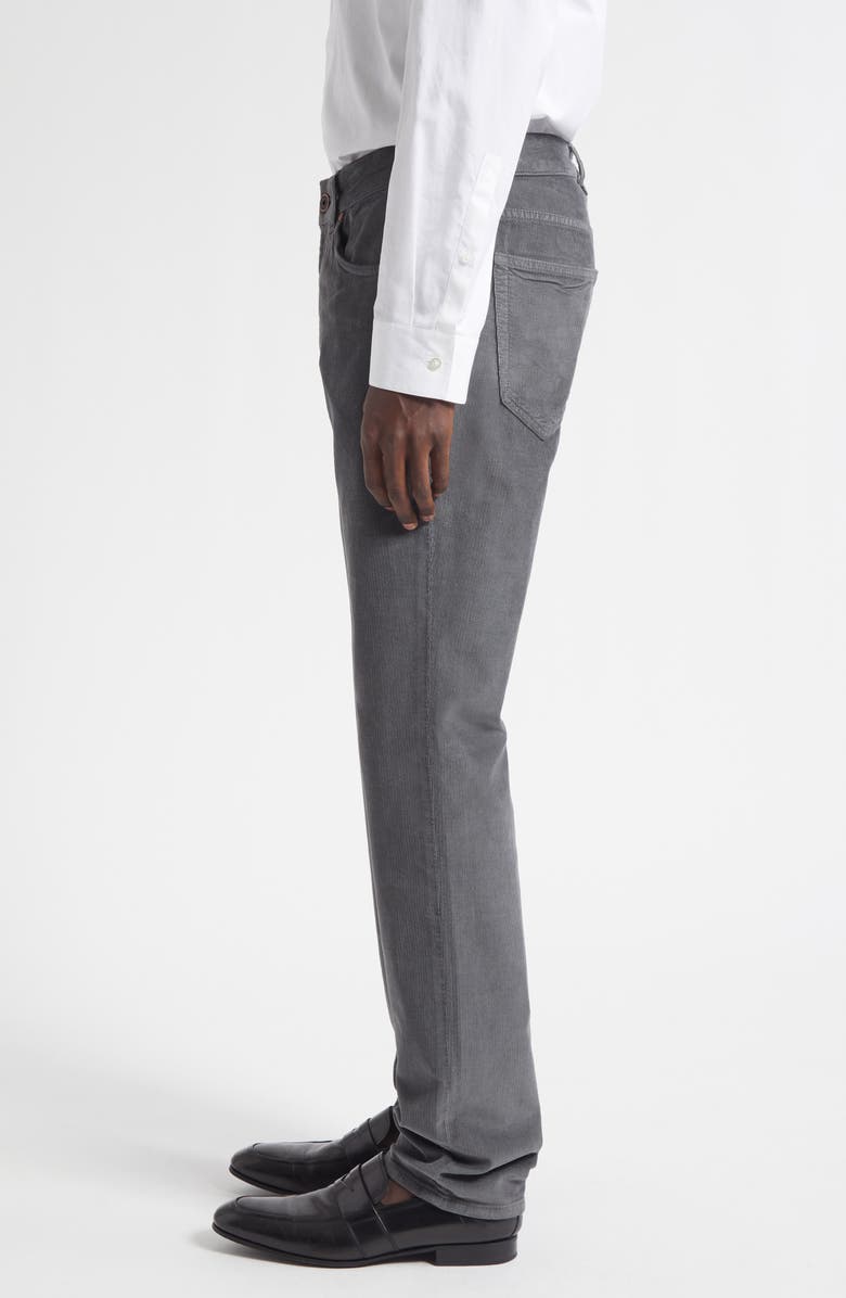 Boglioli Fine Wale Corduroy Pants, Alternate, color, Grey