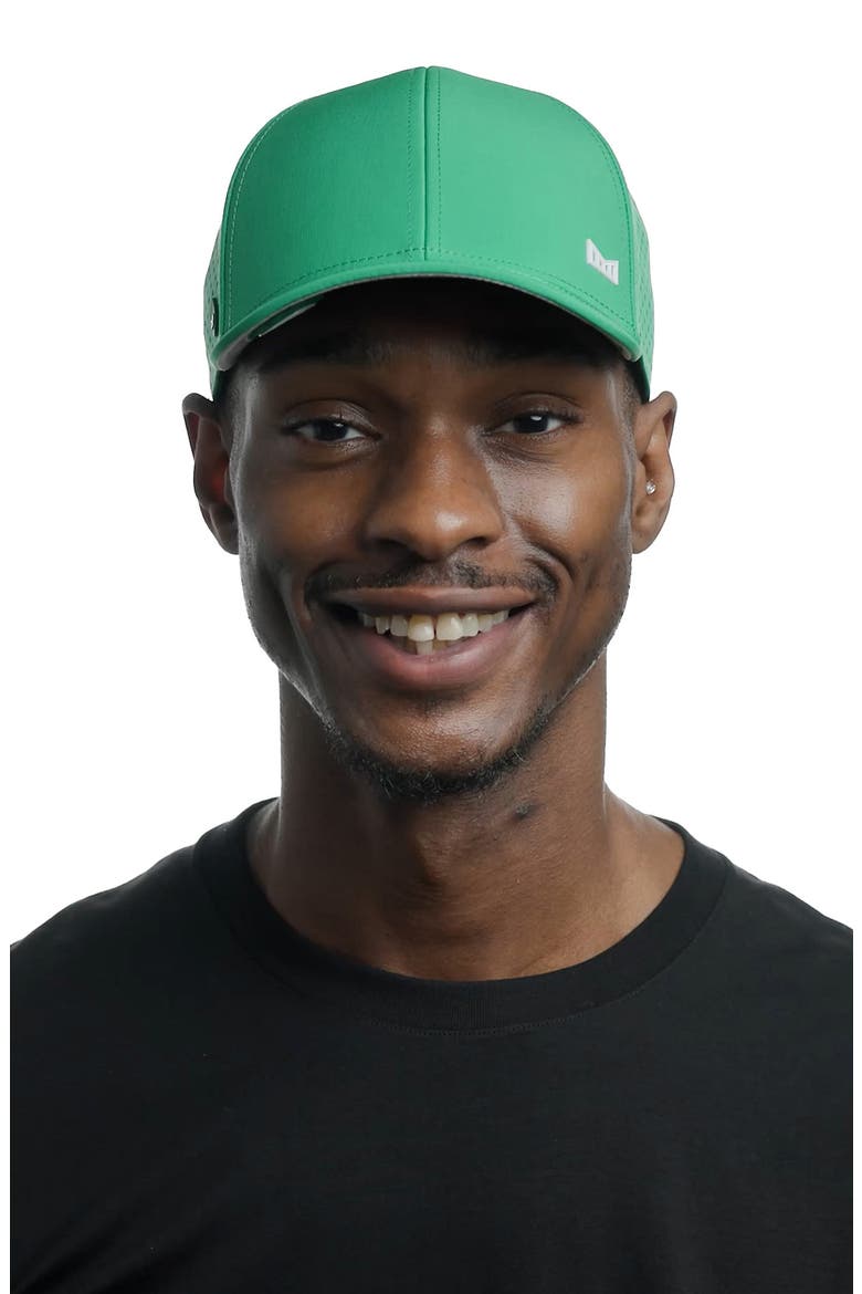 A-Game Icon Hydro Performance Snapback Hat, Alternate, color, KELLY GREEN