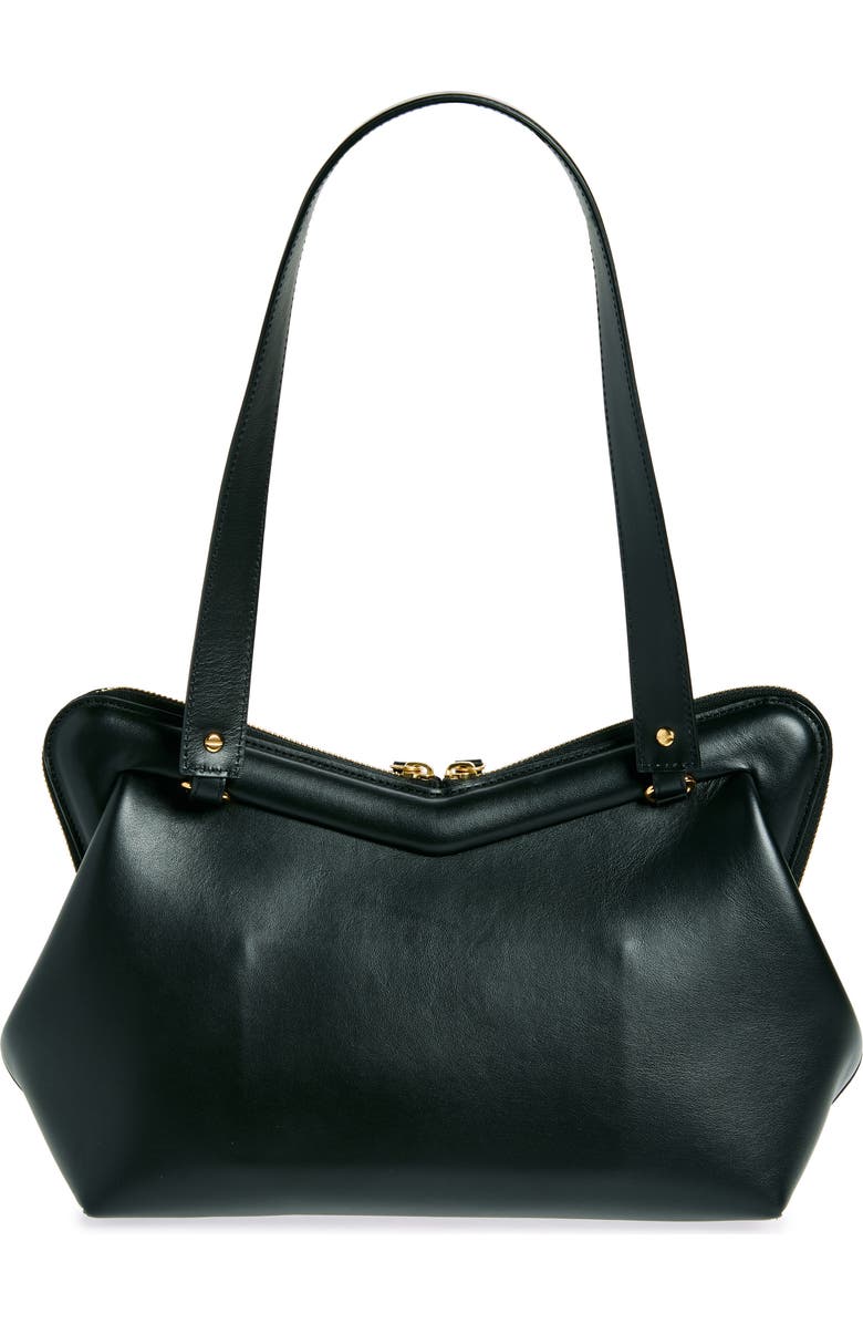 Mansur Gavriel M Frame Leather Shoulder Bag, Alternate, color,