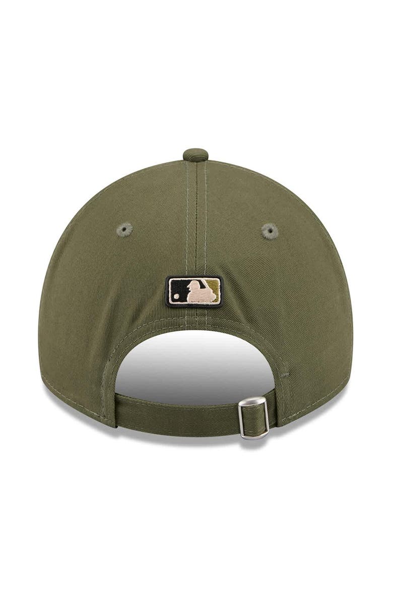New Era Men's New Era Olive Pittsburgh Pirates 2026 Armed Forces Day 9TWENTY Adjustable Hat, Alternate, color, Olive