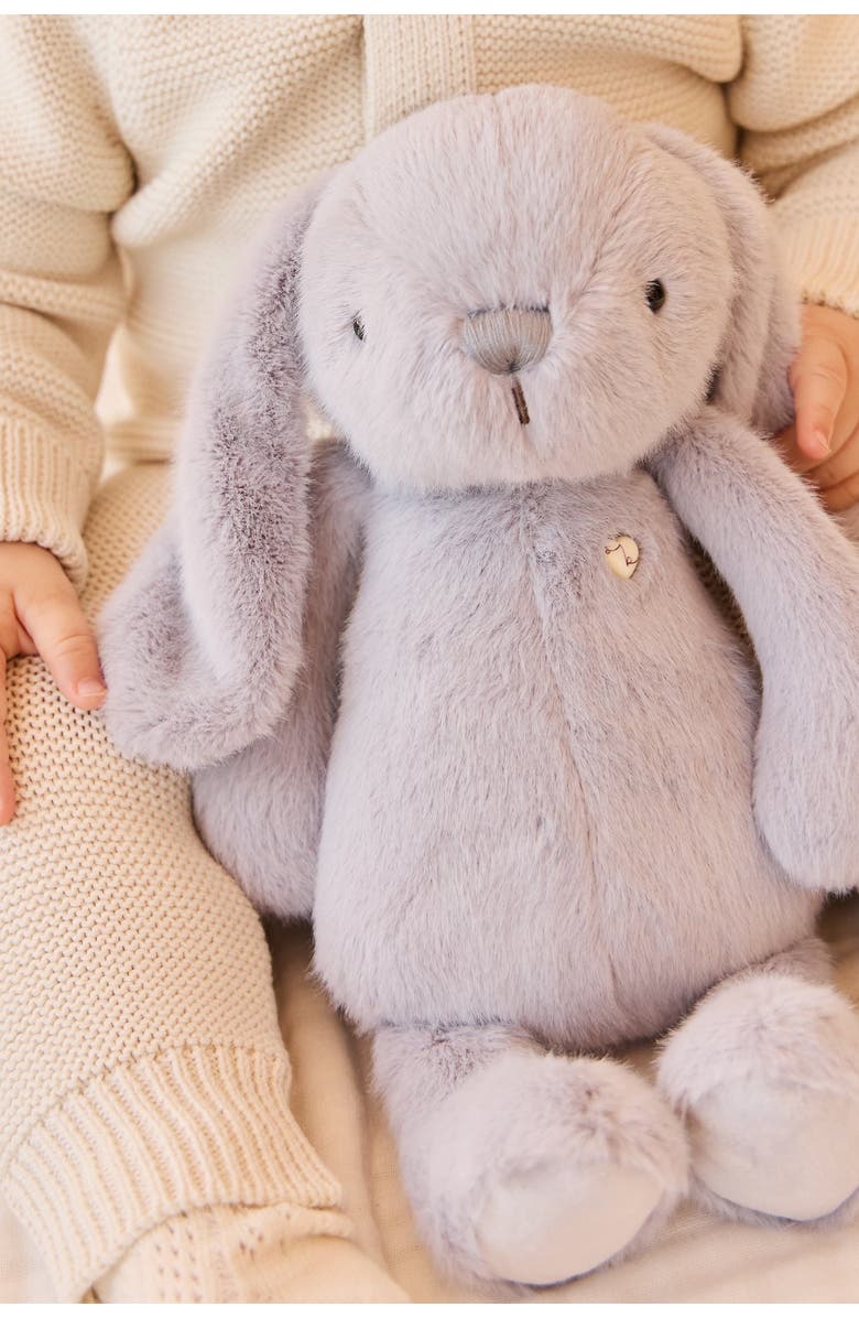 Snuggle Bunnies Stuffed Animal Penelope The Bunny, Alternate, color, Silver