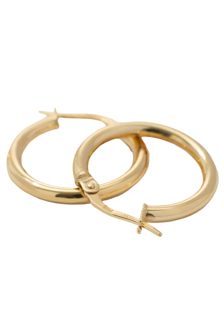 14k Maude Hoop Earrings, Alternate, color, 14k Solid Gold