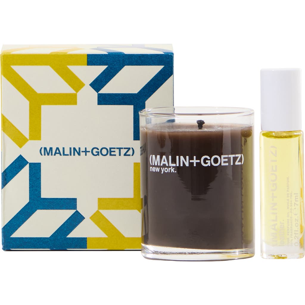 Malin + Goetz Malin+goetz Notes Of Nostalgia Set $65 Value In Transparent
