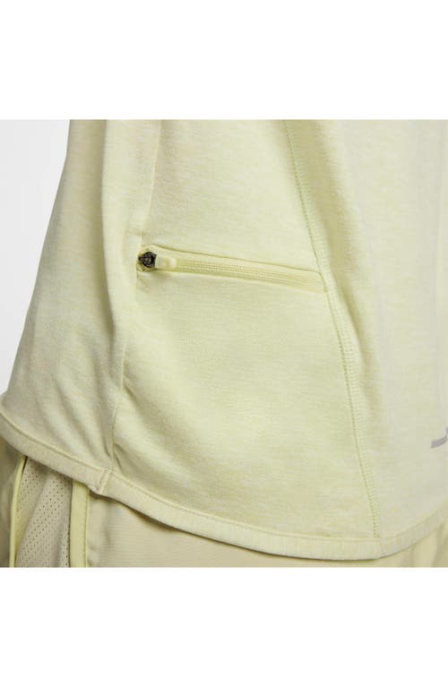 Nike Dri-fit Swift Element Uv Running Top In Green