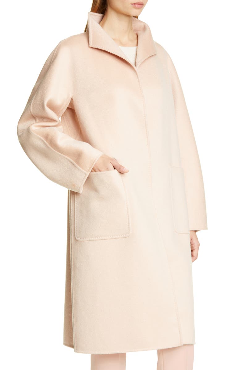 Max Mara Lilia Double Face Cashmere Car Coat, Alternate, color, 