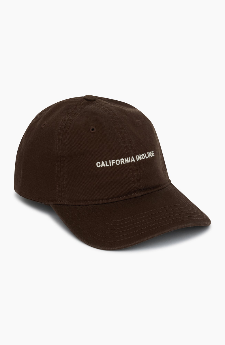 CALIFORNIA INCLINE Canvas Hat, Main, color, Coffee