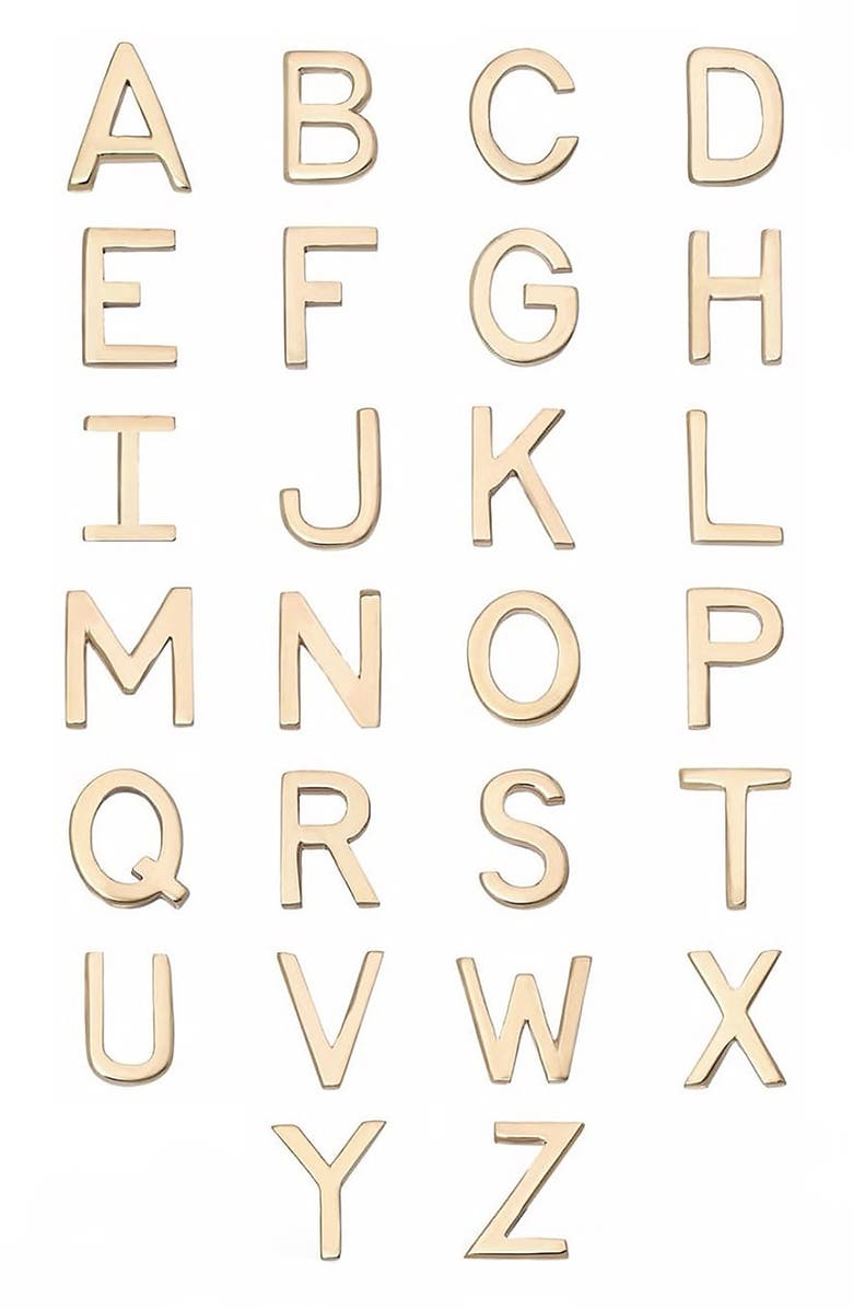 BYCHARI Initial Pendant Necklace, Alternate, color,