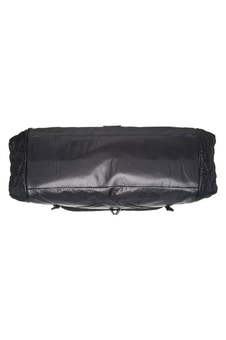 'Jude' Nylon Baby Bag, Alternate, color, BLACK