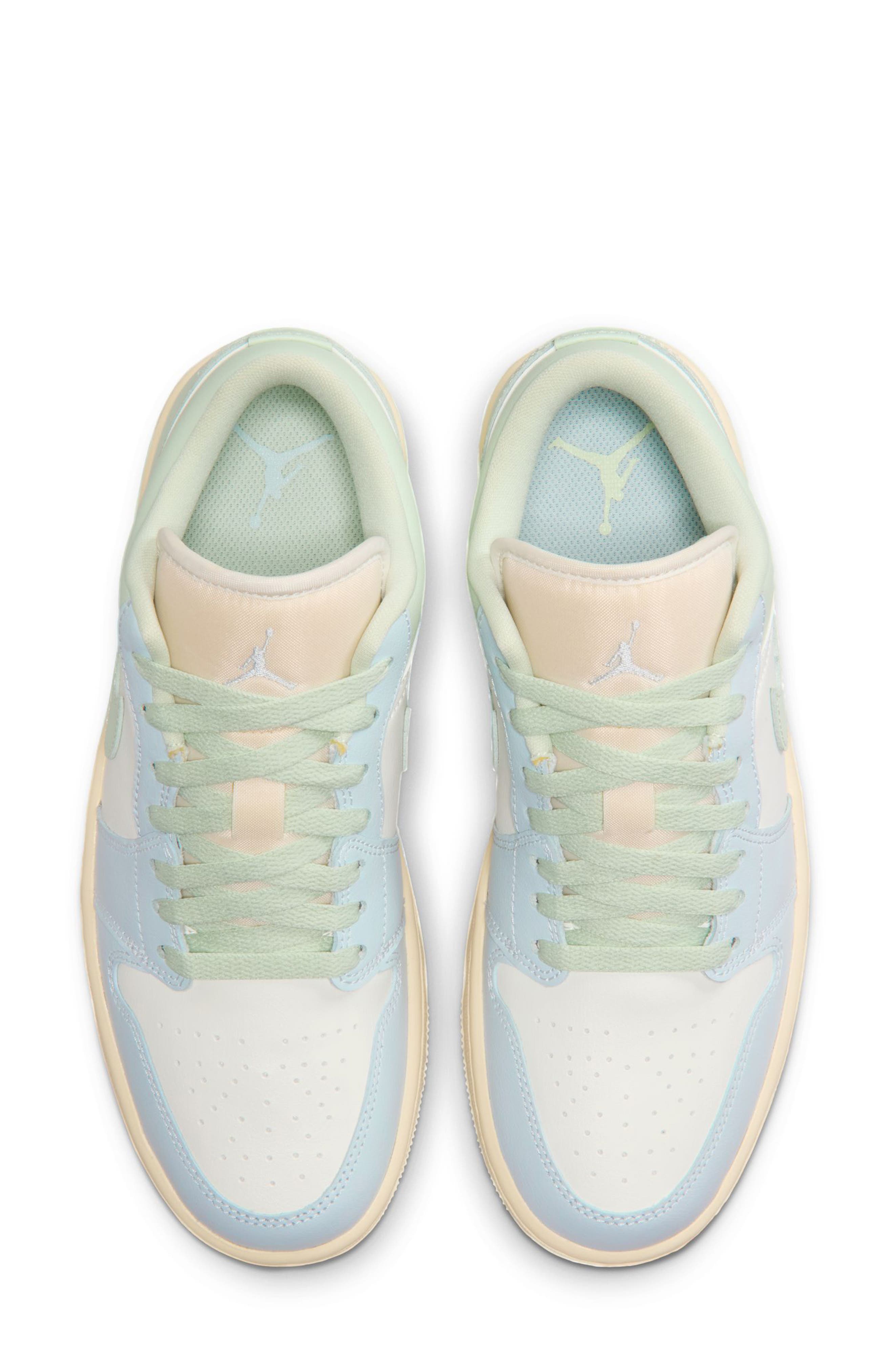 Jordan Air Jordan 1 Low Basketball Sneaker, Alternate, color, 108 Sail/Jadaur