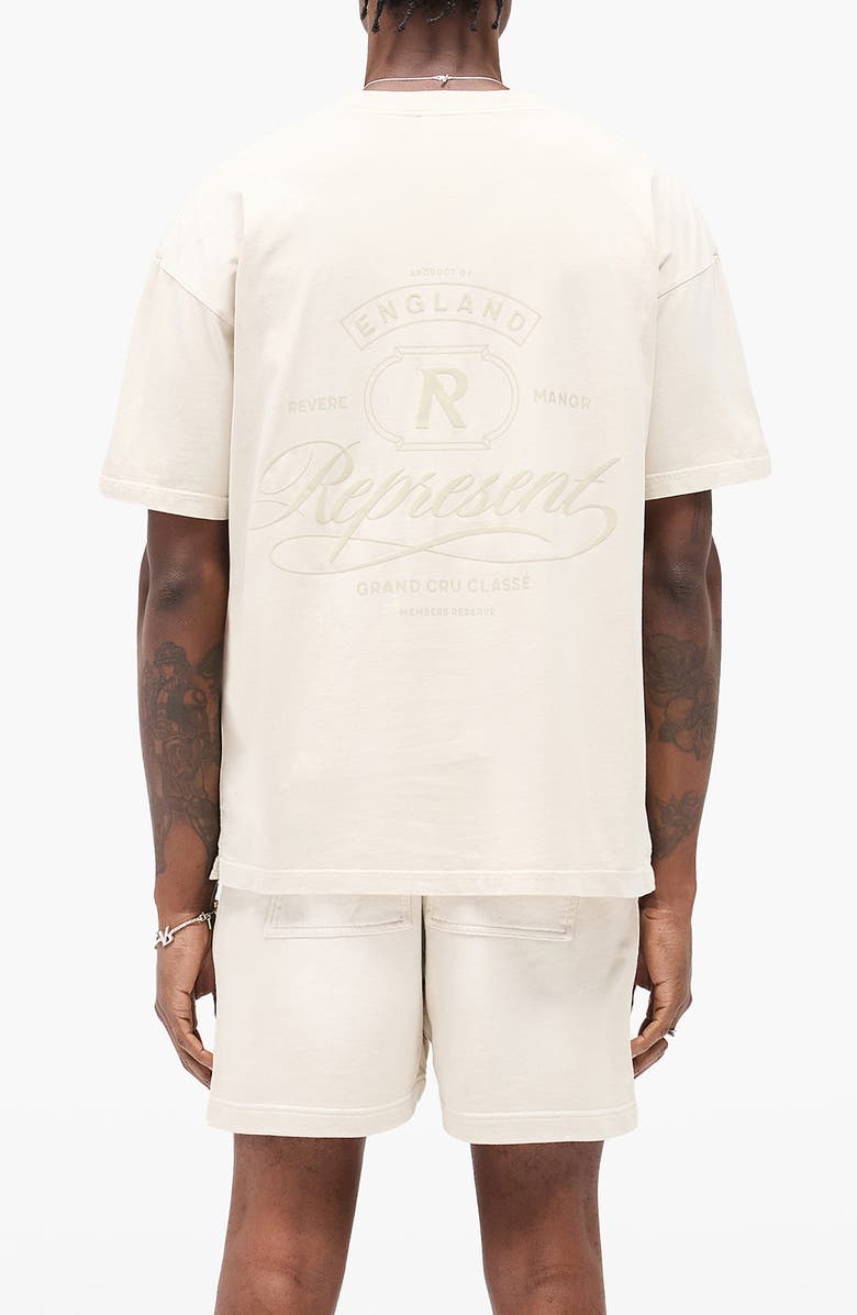 Represent Grand Cru Graphic T-Shirt, Alternate, color, Champagne