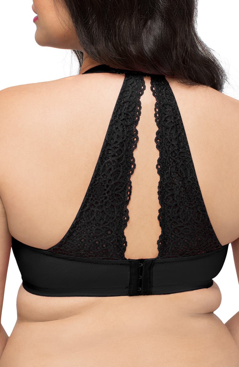  Curvy Couture Gorgeous Crochet Lace Bra, Alternate, color, 