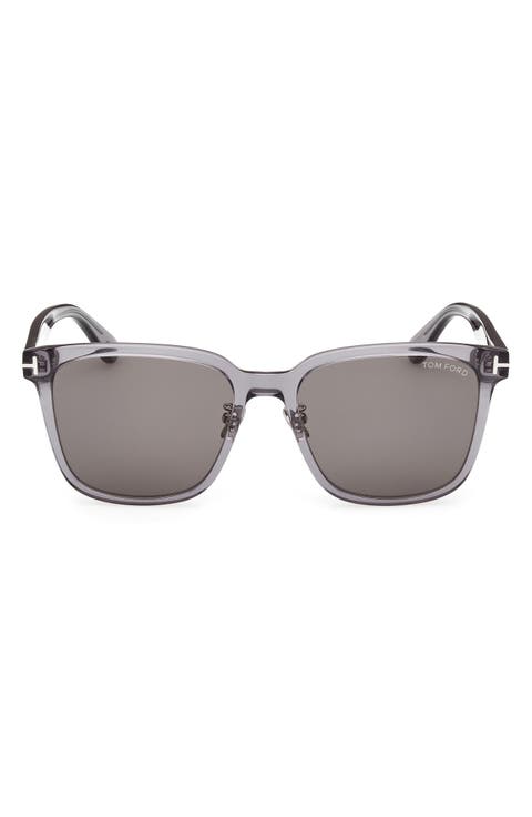 58mm Square Sunglasses
