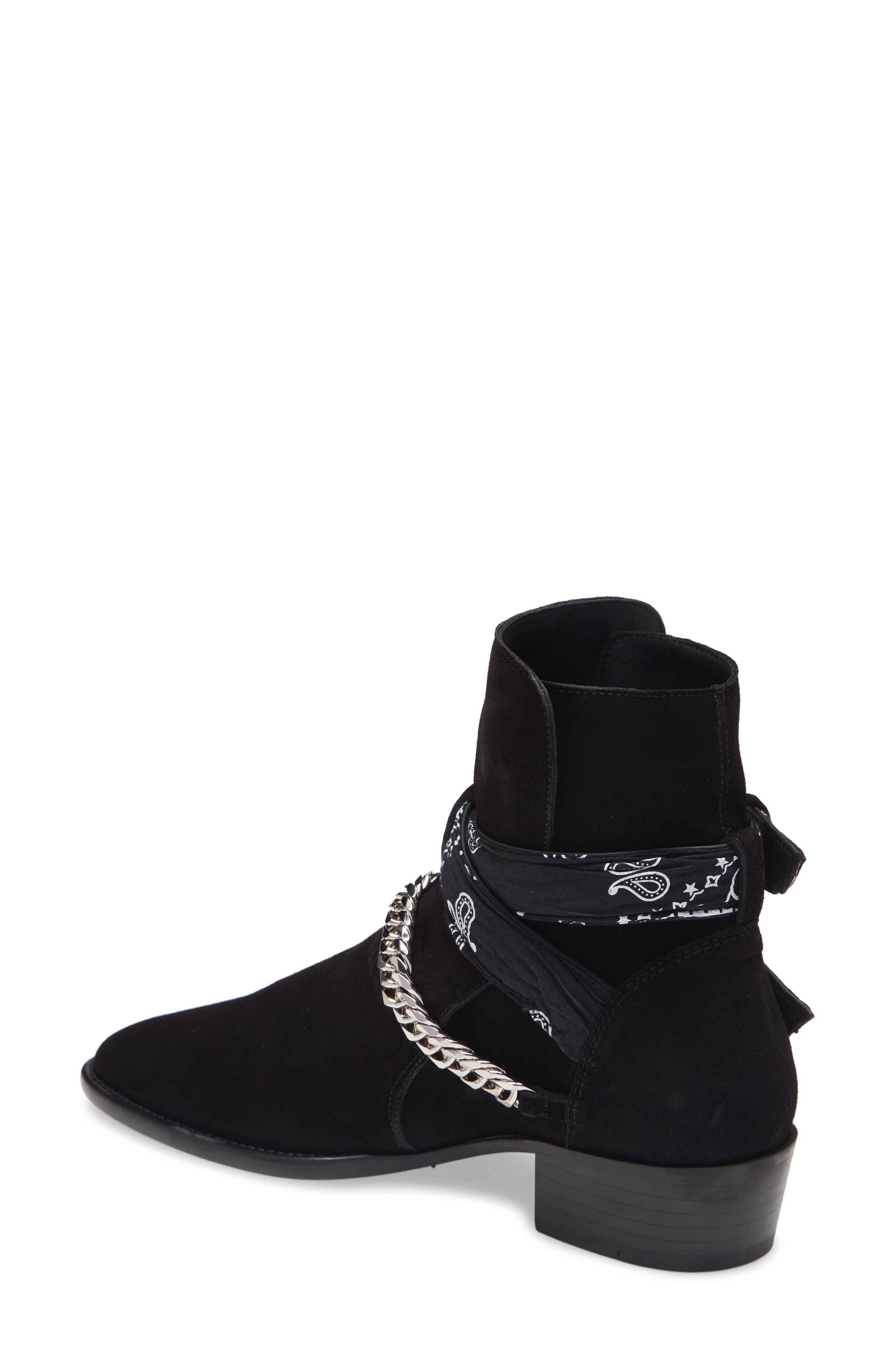 AMIRI Bandana Strap Ankle Boot, Alternate, color, 