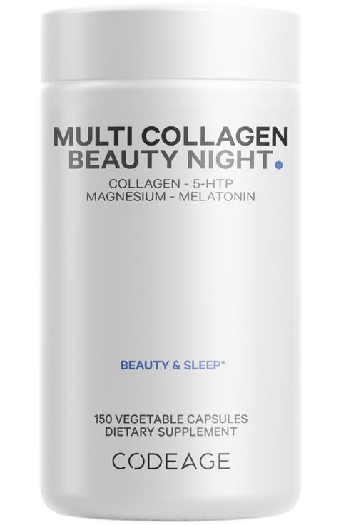 Multi Collagen + Magnesium & Melatonin Beauty Night Supplement