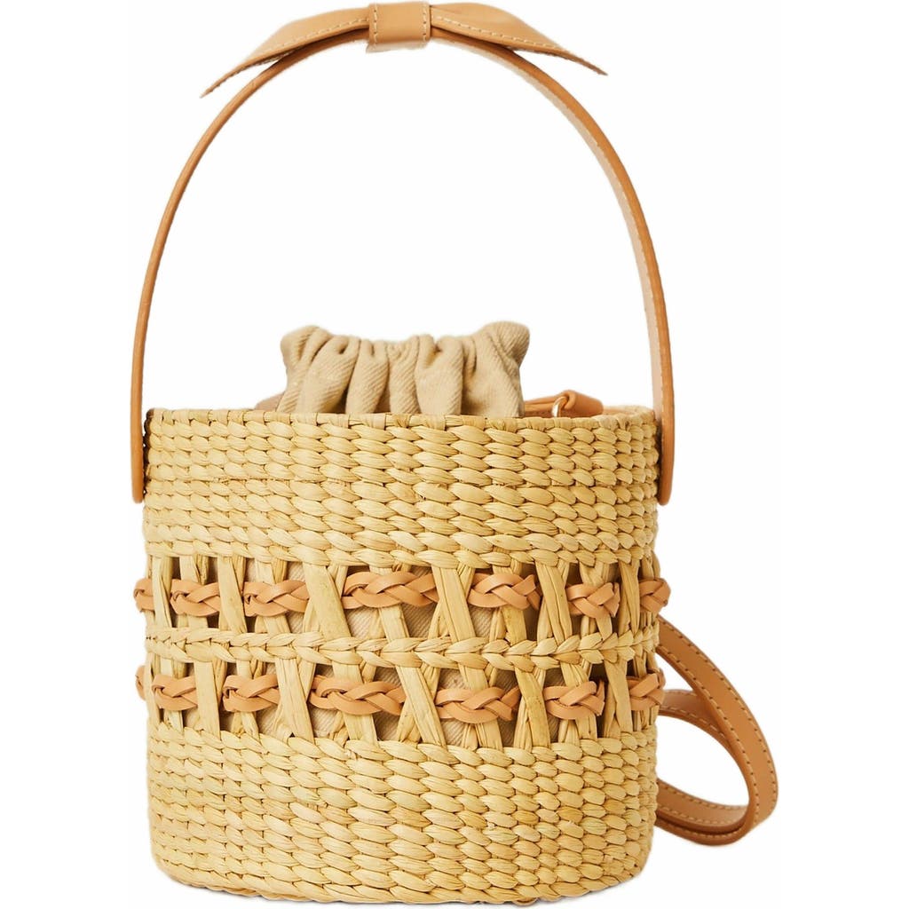 BTB Los Angeles BOWAN BUCKET BAG in Natural Tan  product