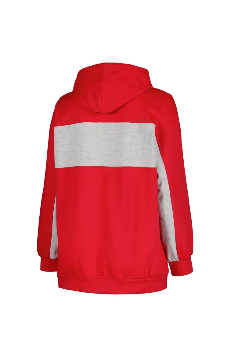 Women's Profile Red St. Louis Cardinals Plus Size Pullover Hoodie, Alternate, color, Red